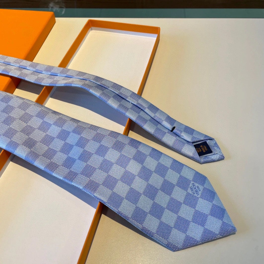 Louis Vuitton LV Necktie For Men Vibrant 4446