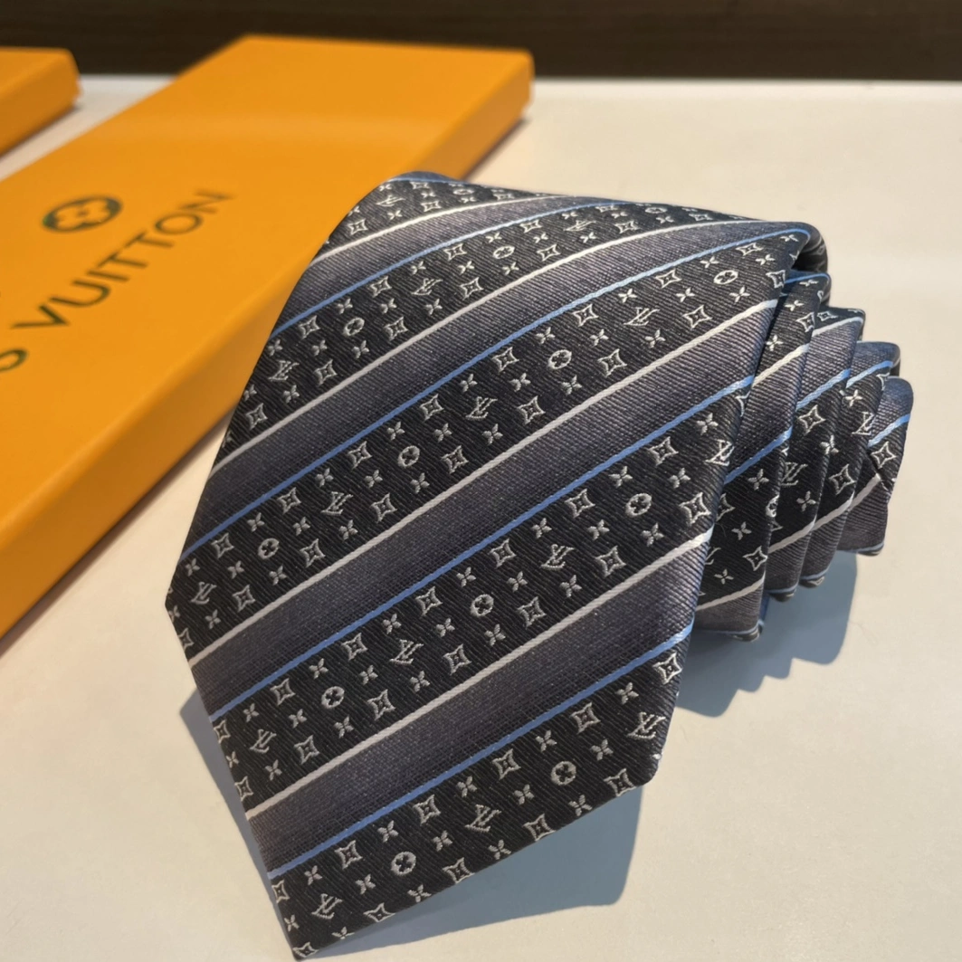 Louis Vuitton LV Necktie For Men Vibrant 7111