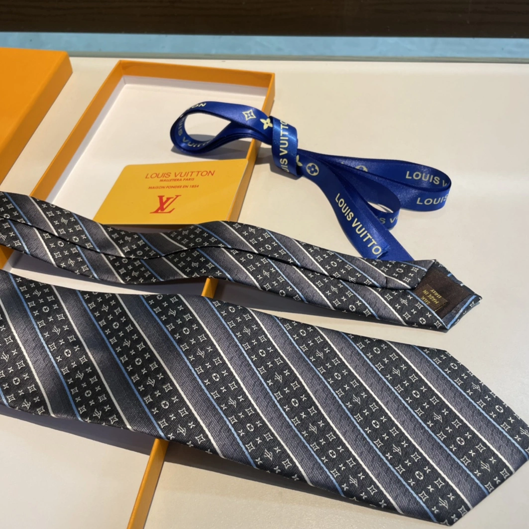Louis Vuitton LV Necktie For Men Vibrant 7111