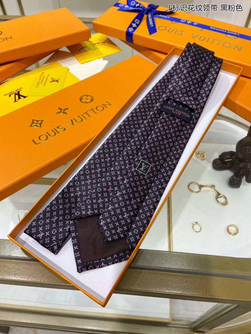 Louis Vuitton LV Necktie For Men WellDesigned 218