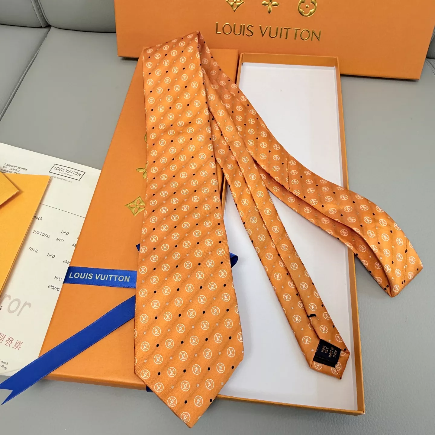 Louis Vuitton LV Necktie Sleek 8597