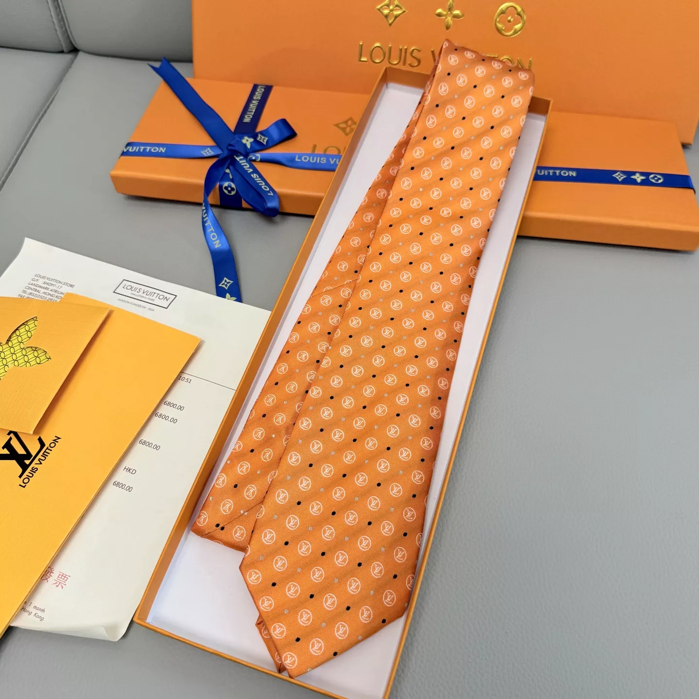 Louis Vuitton LV Necktie Sleek 8597