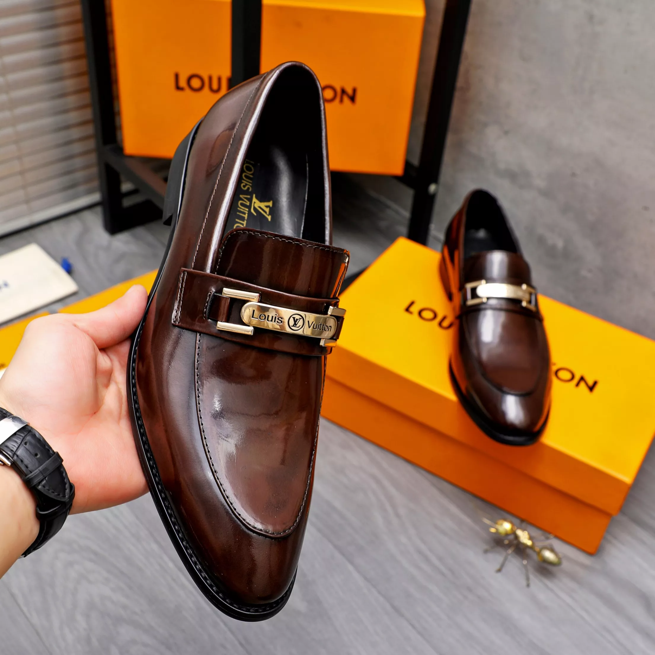 Louis Vuitton LV Oxfords Shoes For Men BestValue 6384