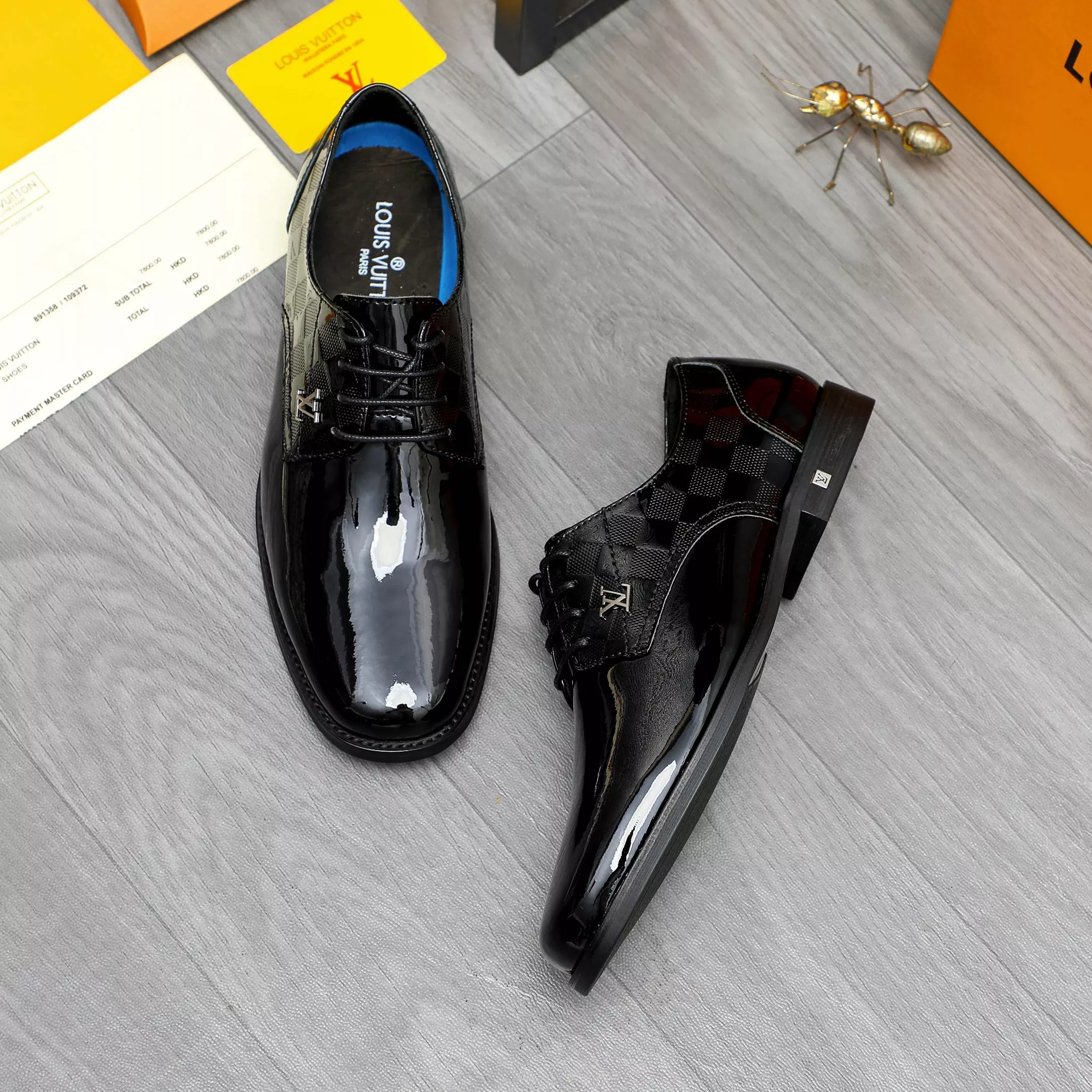 Louis Vuitton LV Oxfords Shoes For Men Bold 9715