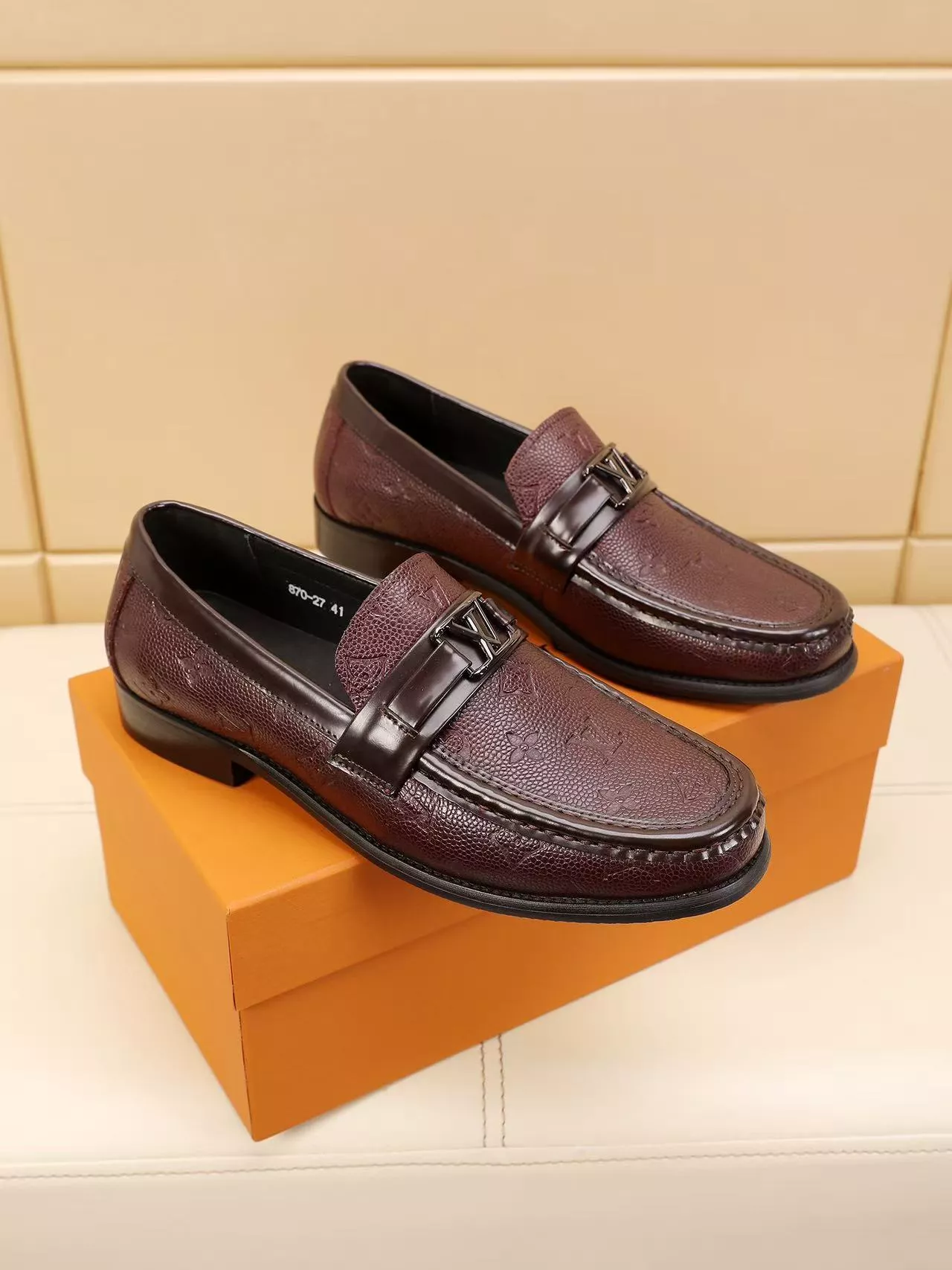 Louis Vuitton LV Oxfords Shoes For Men Breathable 6624