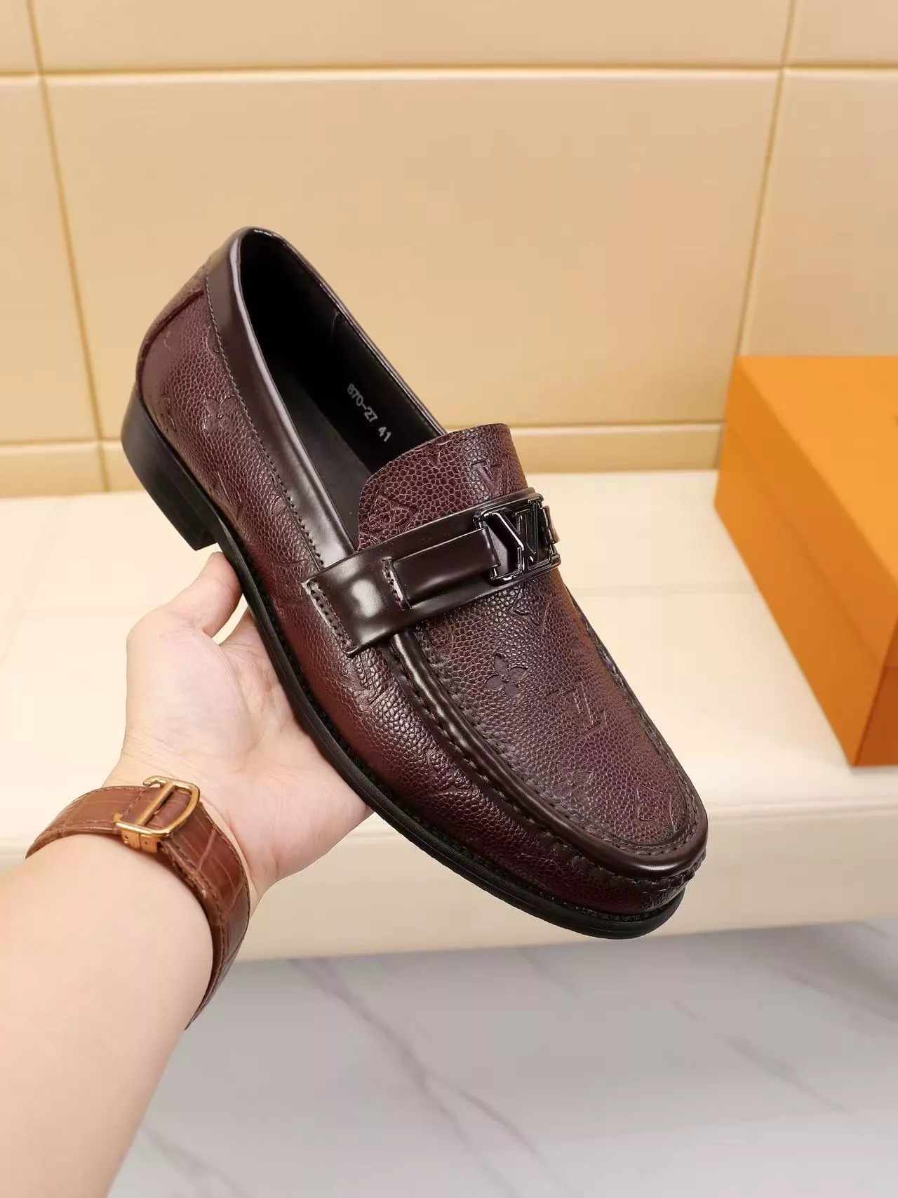 Louis Vuitton LV Oxfords Shoes For Men Breathable 6624
