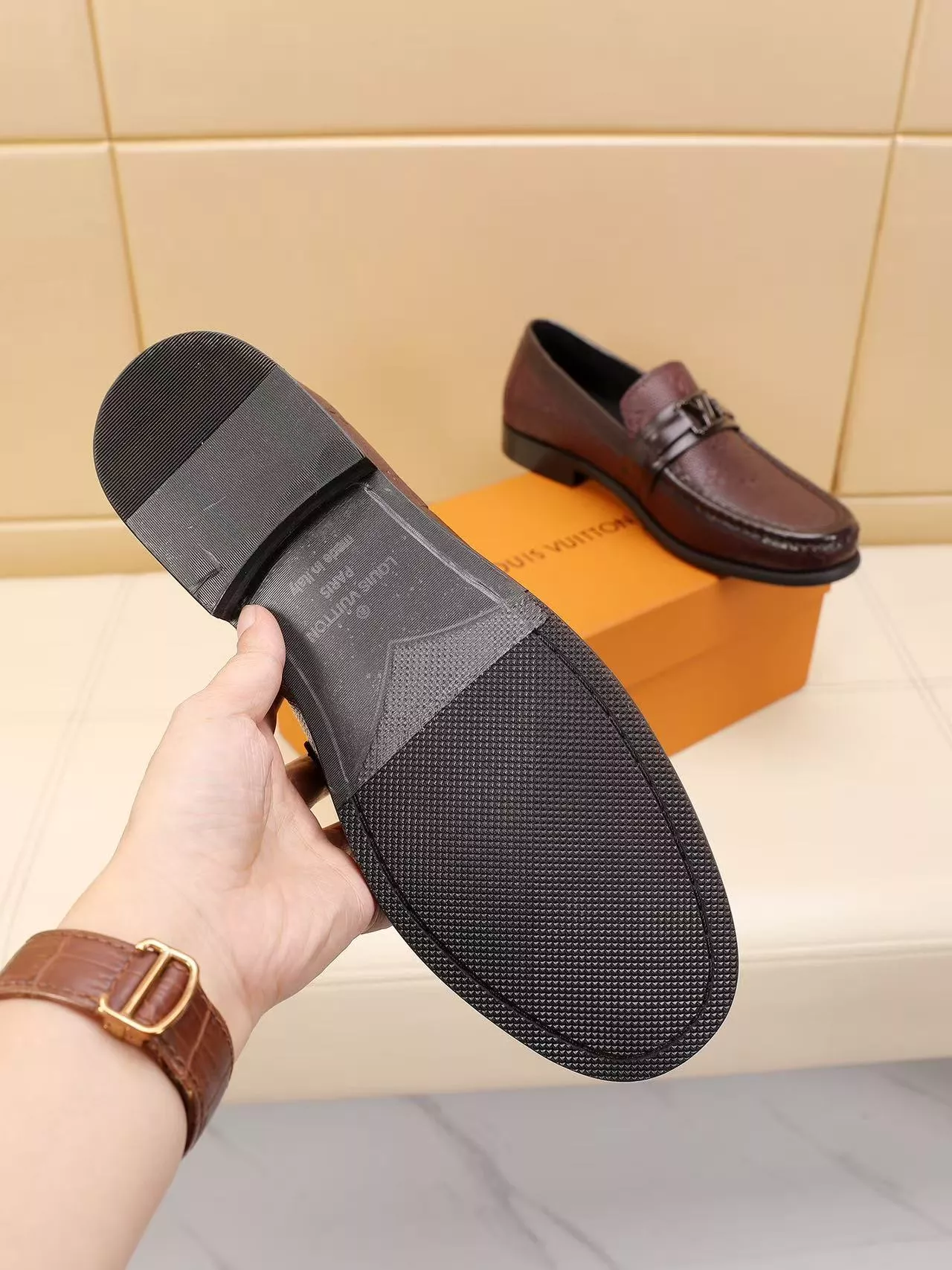 Louis Vuitton LV Oxfords Shoes For Men Breathable 6624