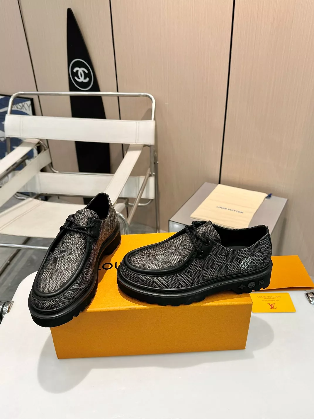 Louis Vuitton LV Oxfords Shoes For Men Comfortable 9827
