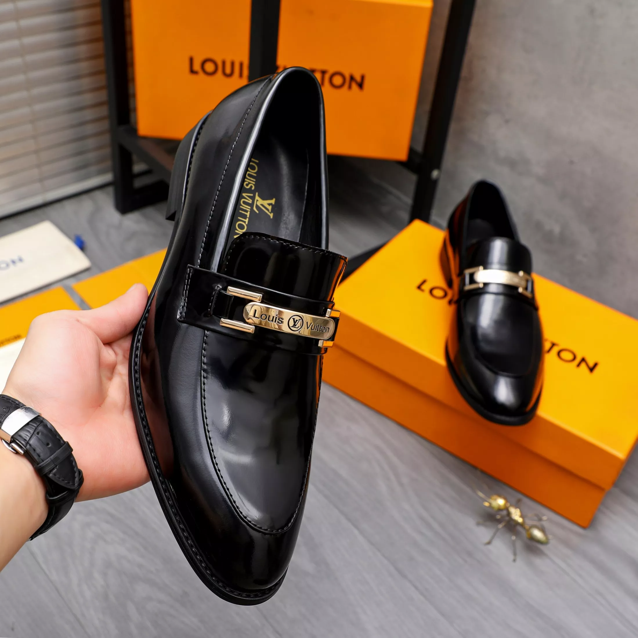 Louis Vuitton LV Oxfords Shoes For Men DailyWear 613