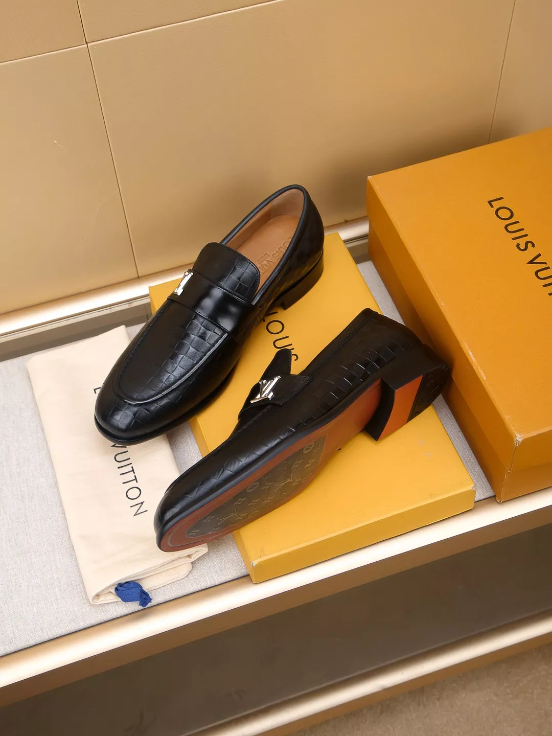Louis Vuitton LV Oxfords Shoes For Men Durable 4451