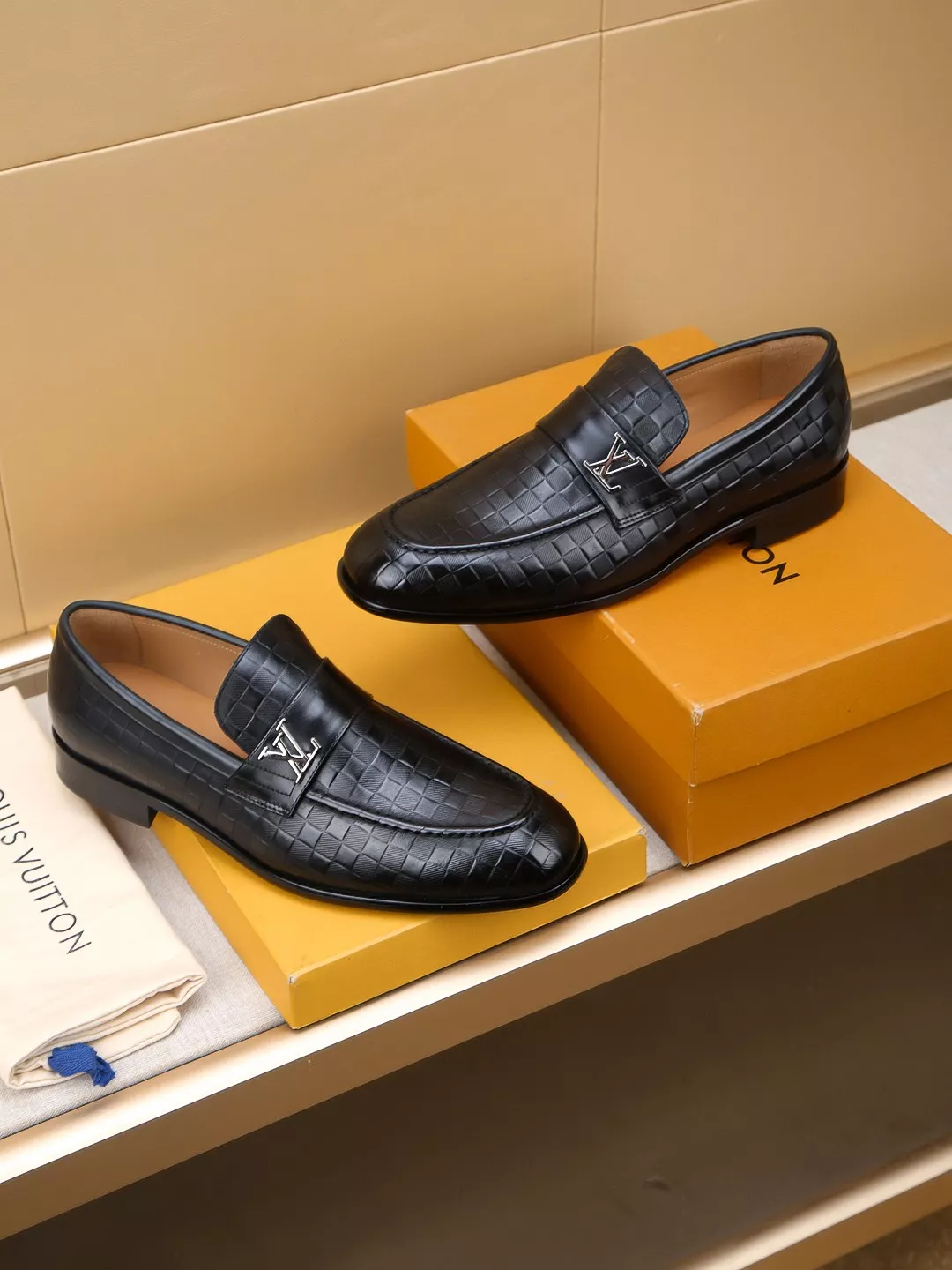 Louis Vuitton LV Oxfords Shoes For Men Durable 4451