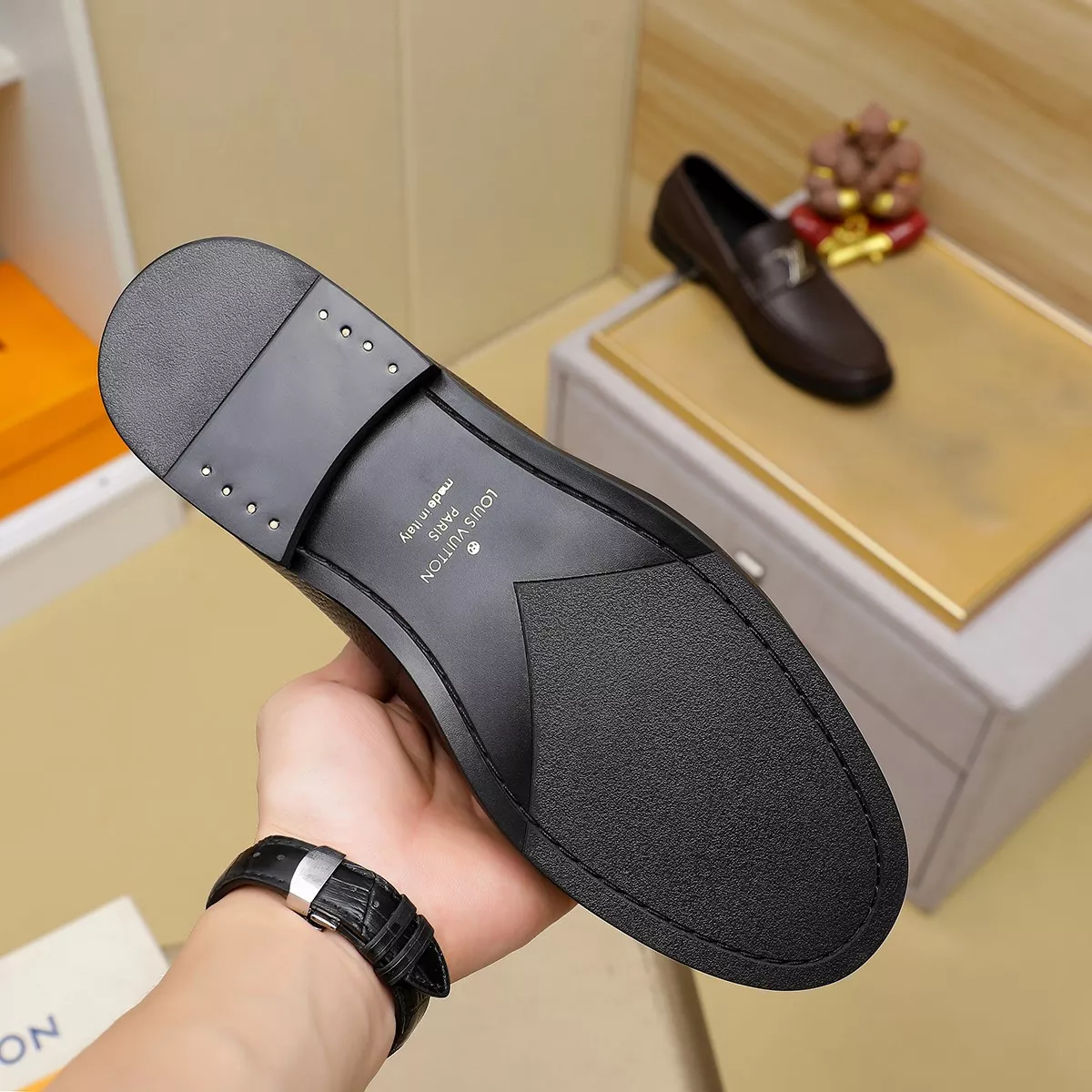 Louis Vuitton LV Oxfords Shoes For Men Durable 6297