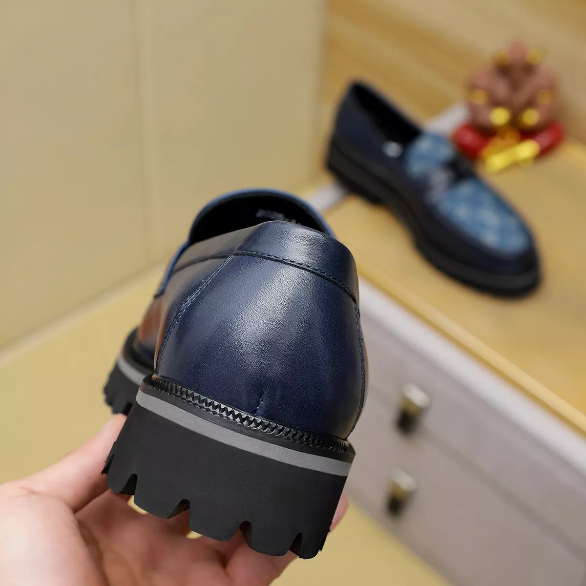 Louis Vuitton LV Oxfords Shoes For Men EyeCatching 9250