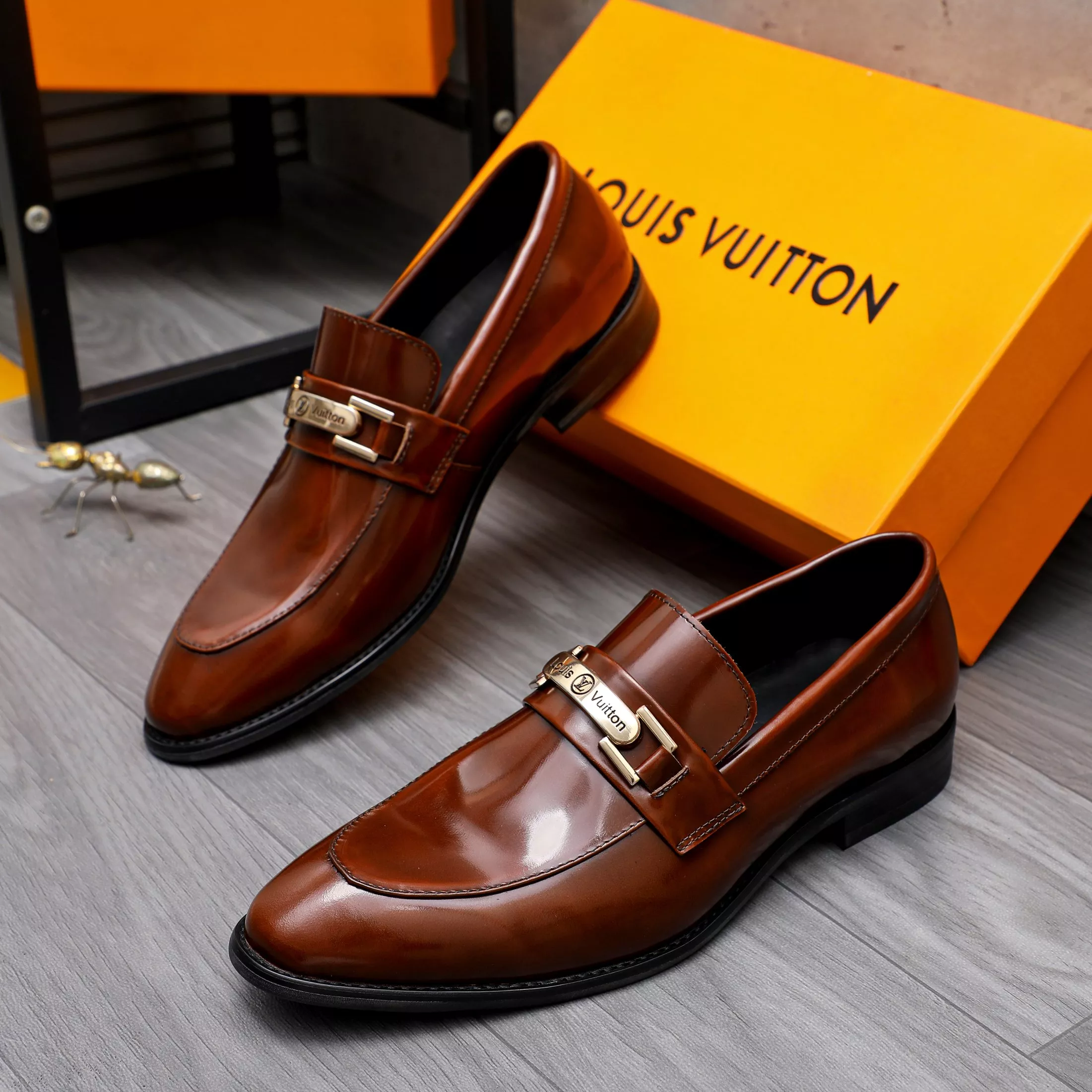 Louis Vuitton LV Oxfords Shoes For Men Flexible 4522