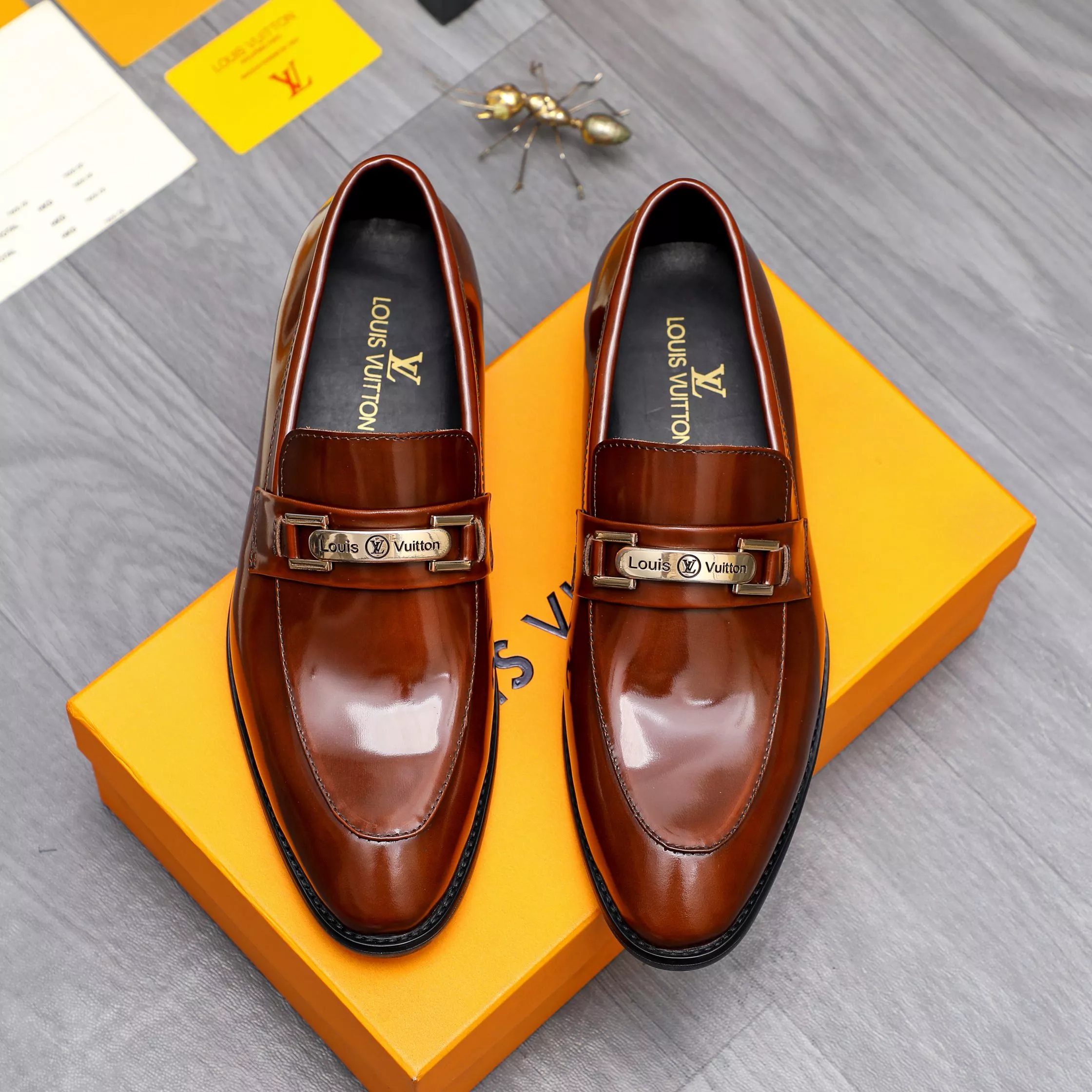 Louis Vuitton LV Oxfords Shoes For Men Flexible 4522