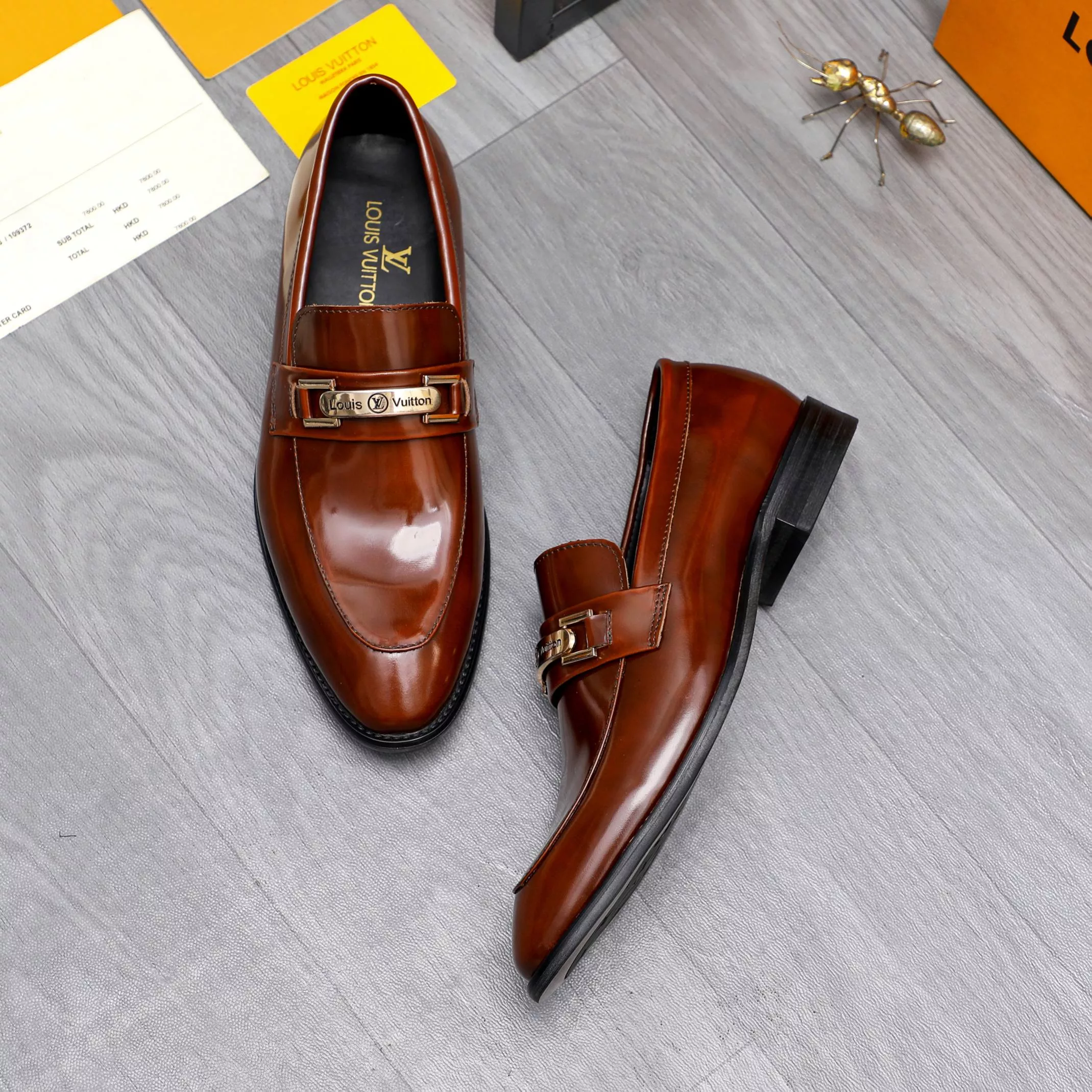 Louis Vuitton LV Oxfords Shoes For Men Flexible 4522
