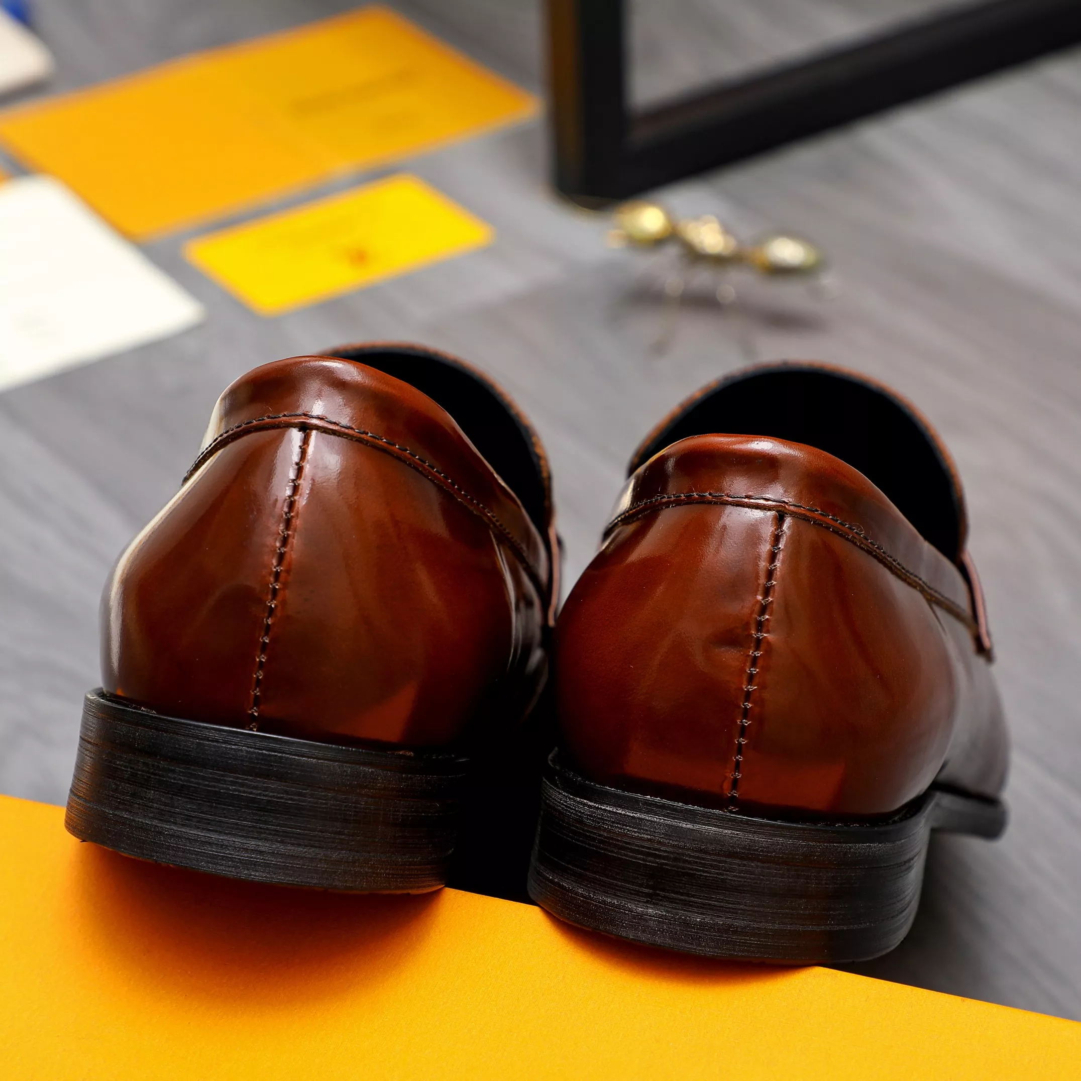 Louis Vuitton LV Oxfords Shoes For Men Flexible 4522
