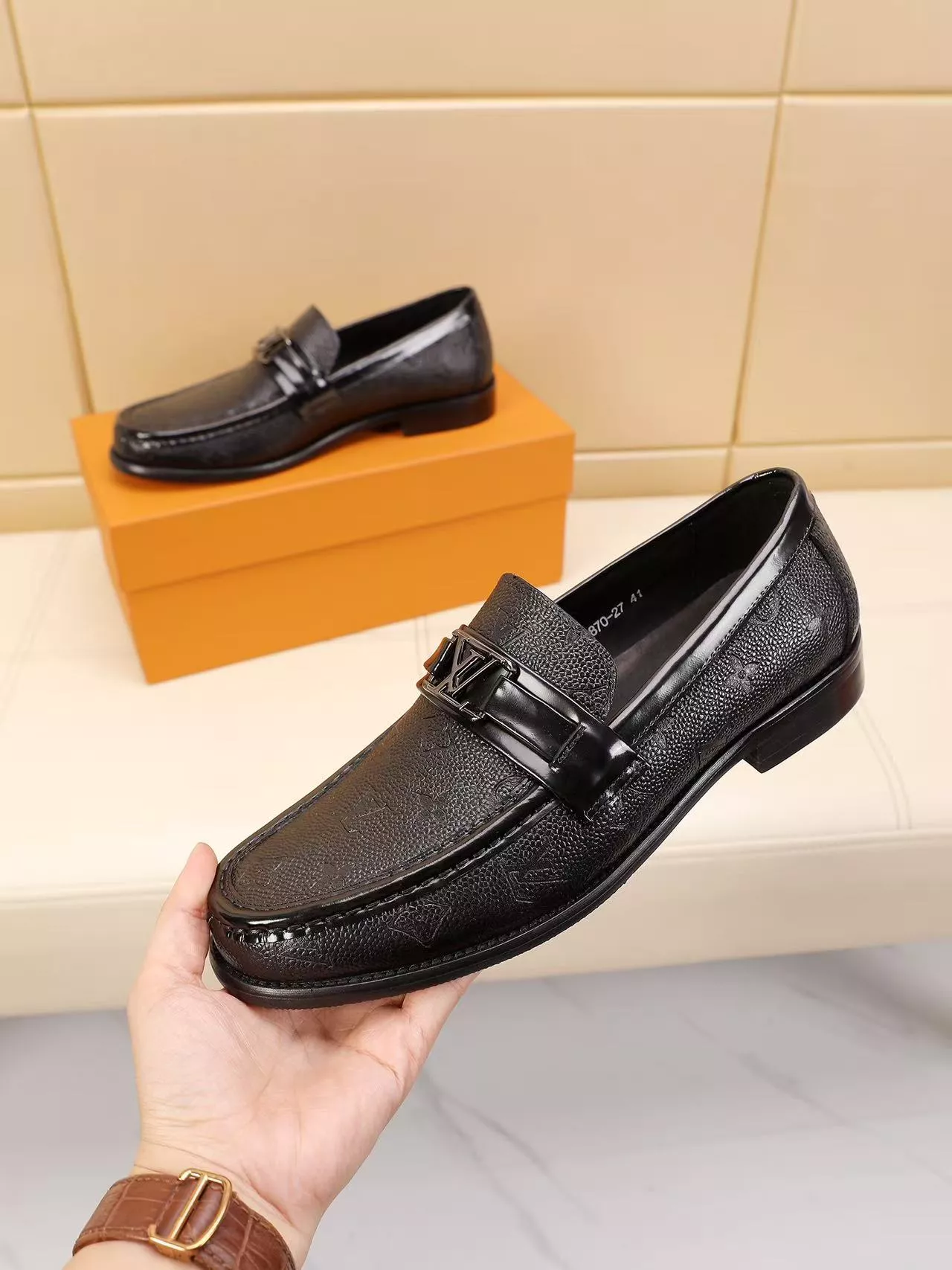 Louis Vuitton LV Oxfords Shoes For Men Flexible 6471