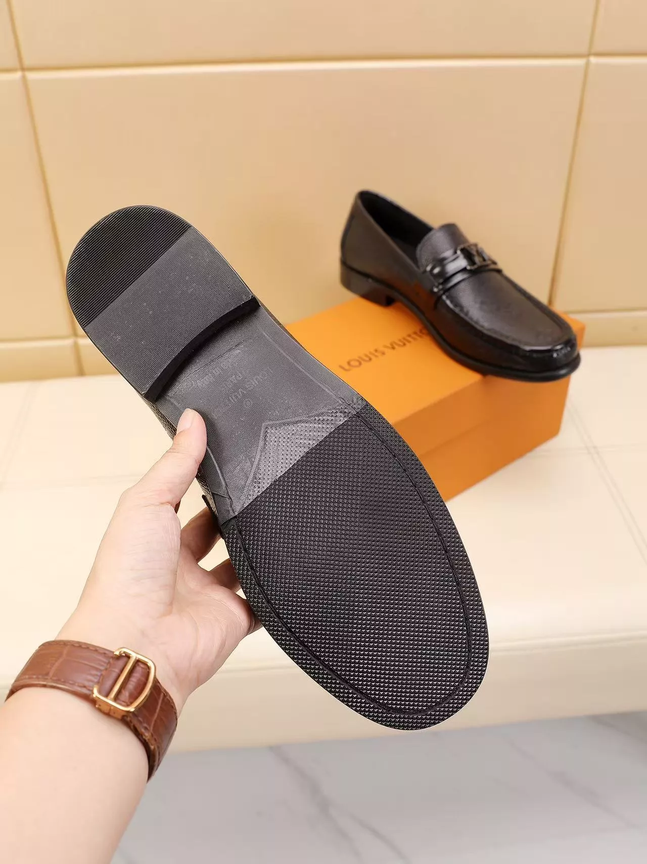 Louis Vuitton LV Oxfords Shoes For Men Flexible 6471