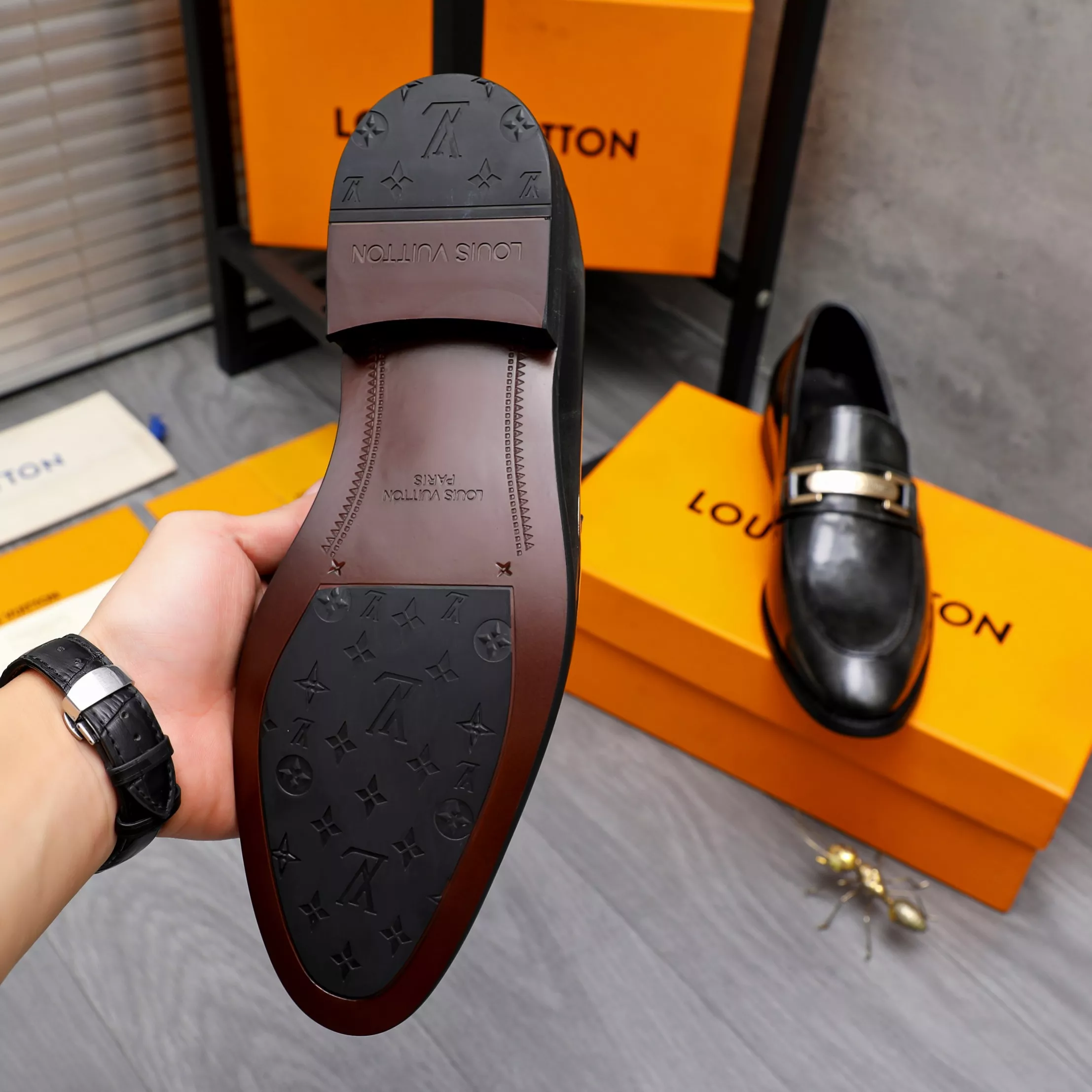 Louis Vuitton LV Oxfords Shoes For Men GoodFit 7574