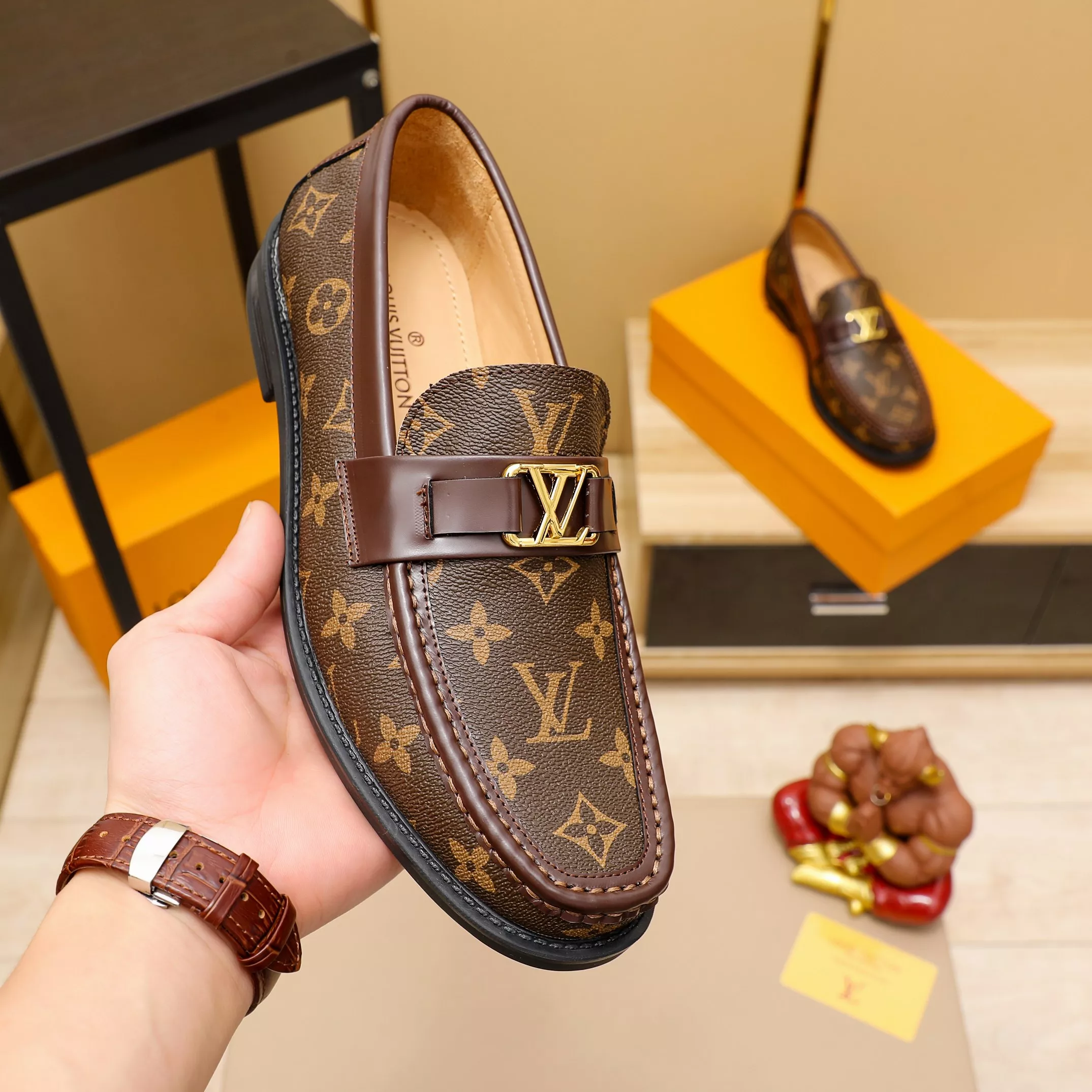 Louis Vuitton LV Oxfords Shoes For Men GoodFit 8686