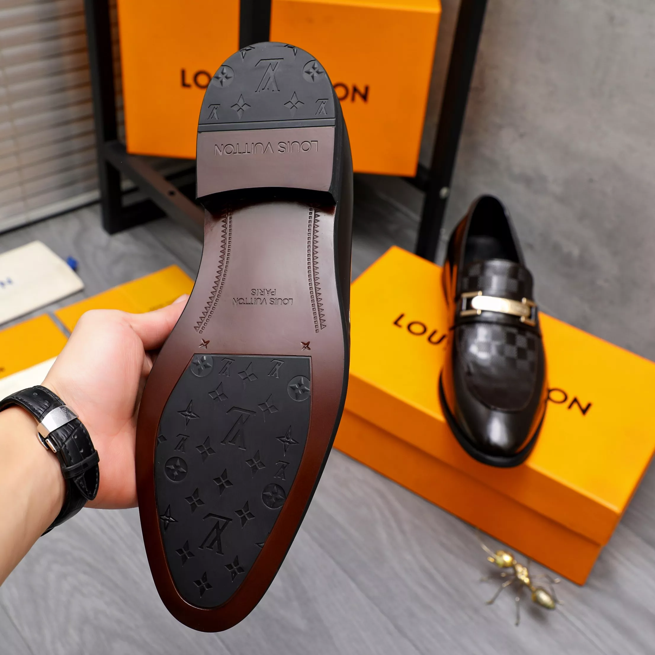Louis Vuitton LV Oxfords Shoes For Men HighQuality 5574