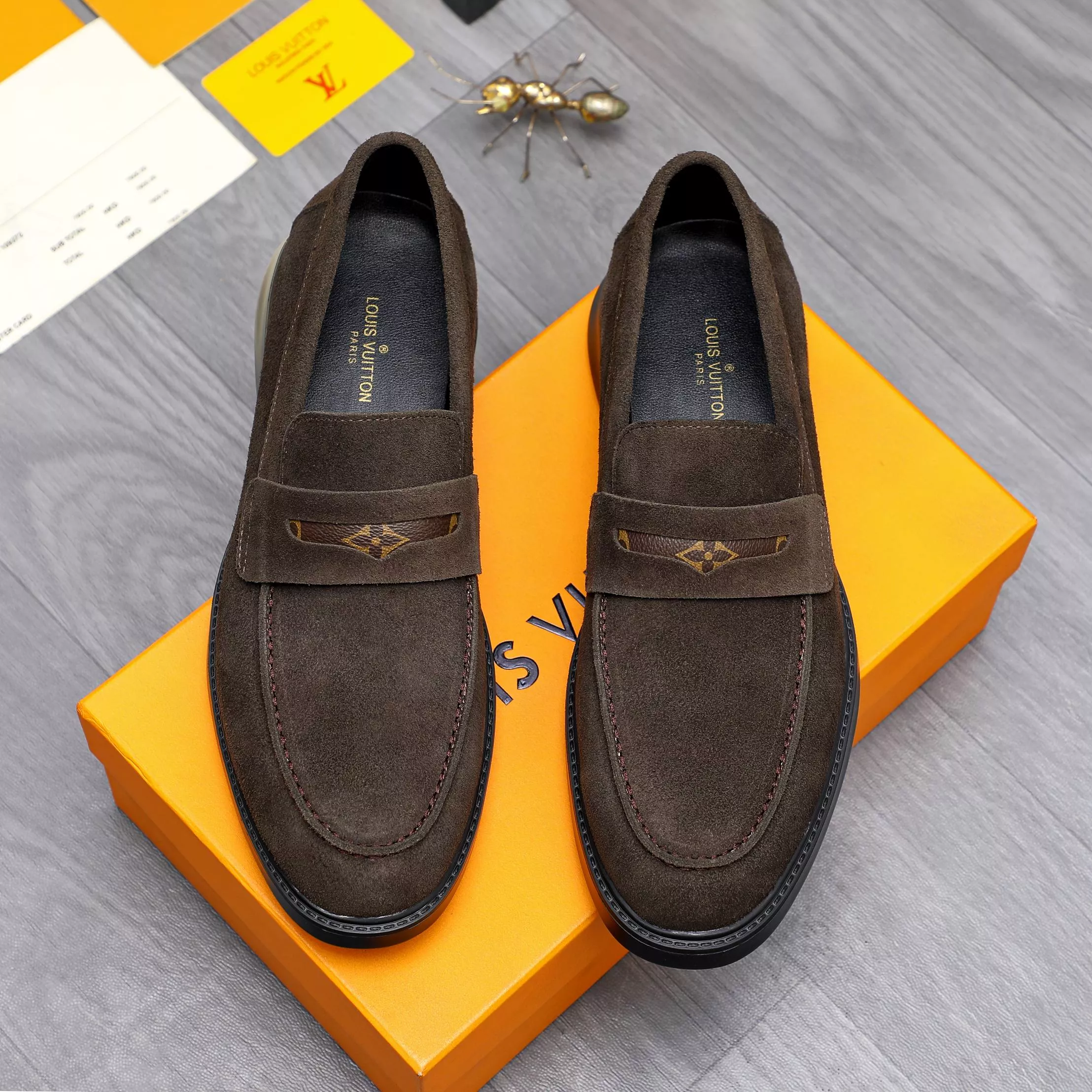 Louis Vuitton LV Oxfords Shoes For Men Sophisticated 3486