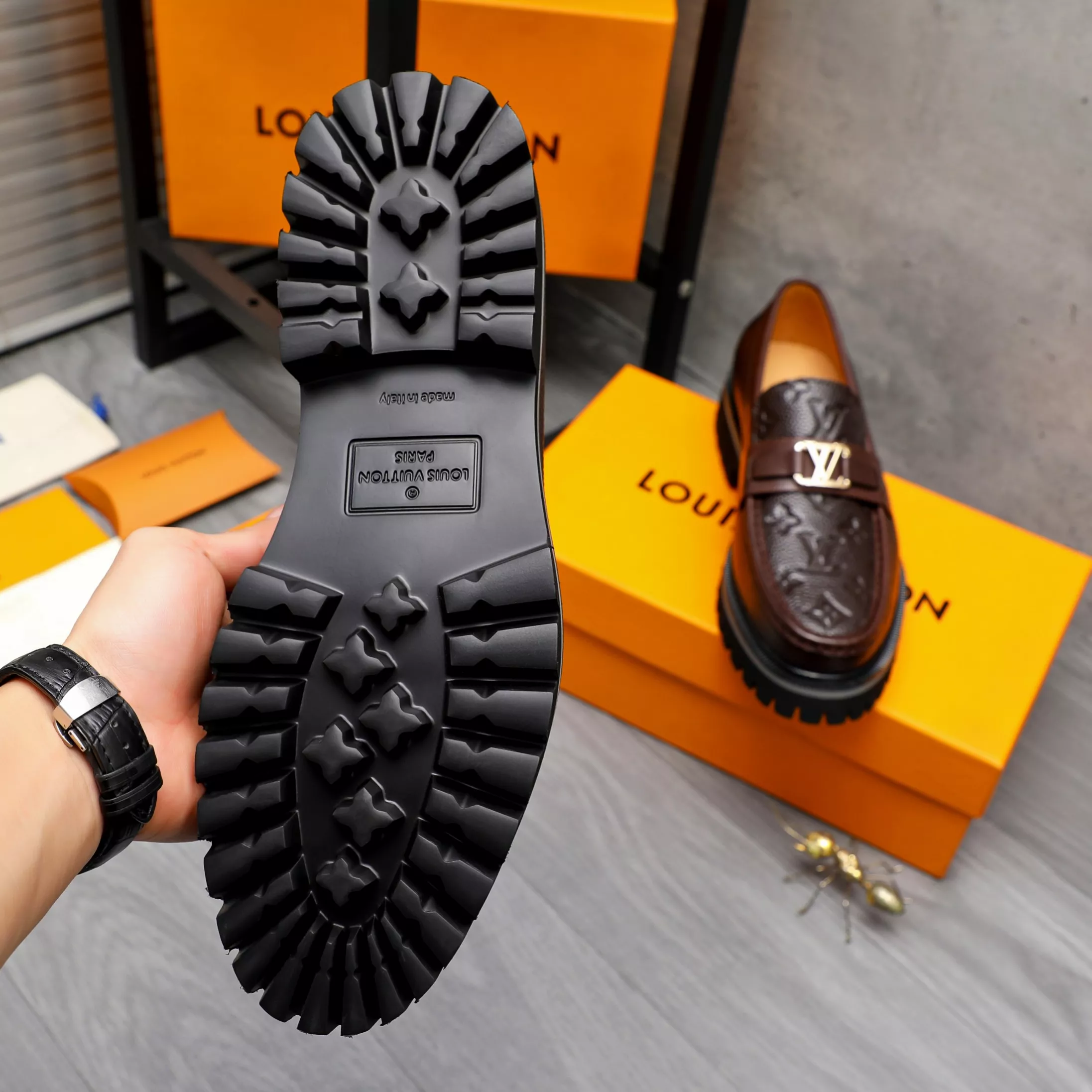 Louis Vuitton LV Oxfords Shoes For Men Unique 1152