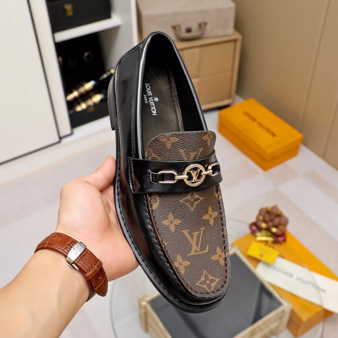 Louis Vuitton LV Oxfords Shoes For Men Unique 5478
