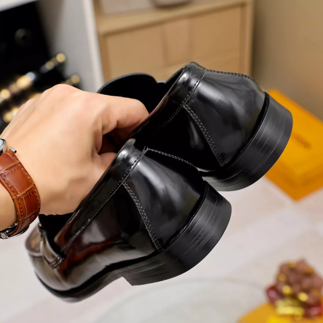 Louis Vuitton LV Oxfords Shoes For Men Unique 5478