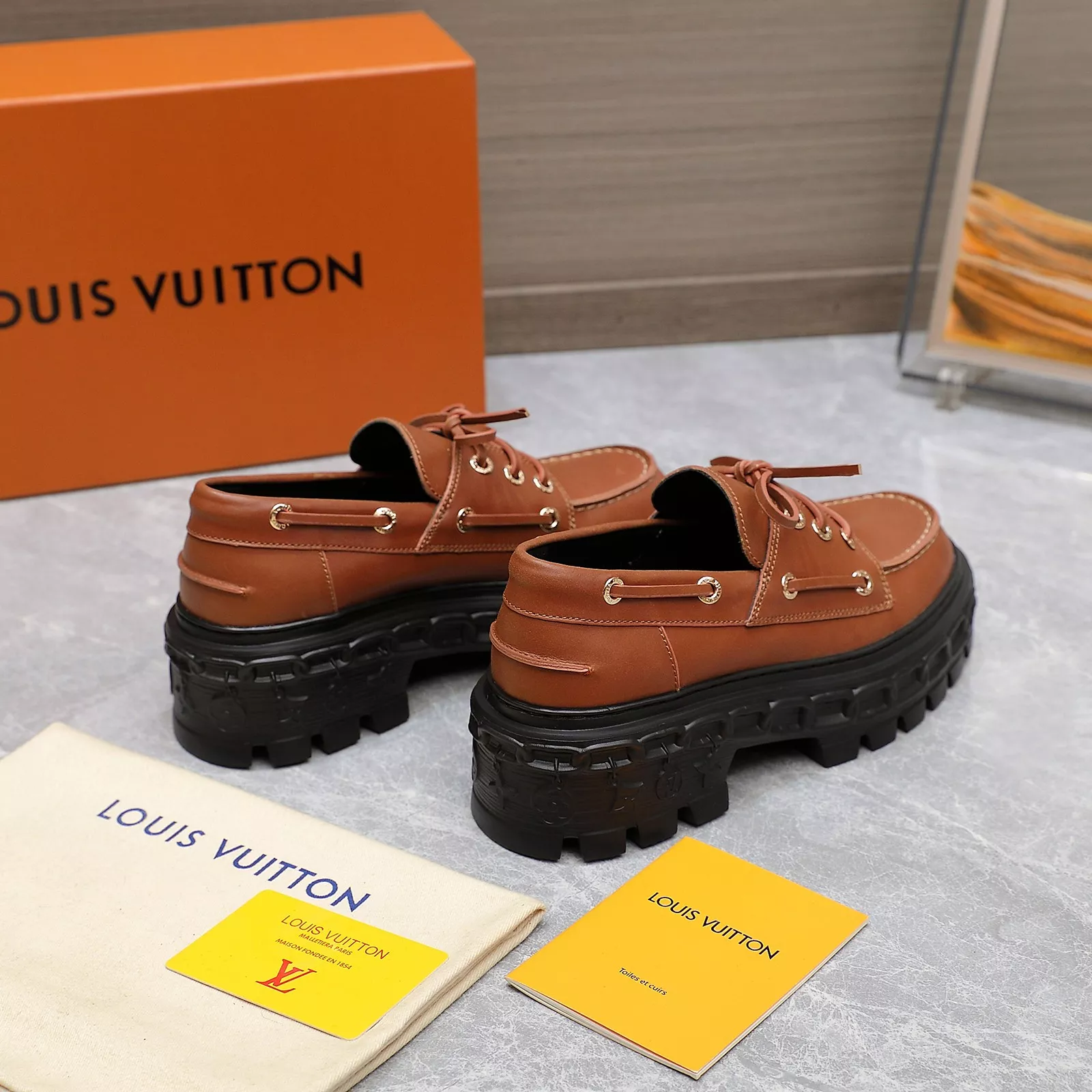 Louis Vuitton LV Oxfords Shoes For Women Lightweight 3012