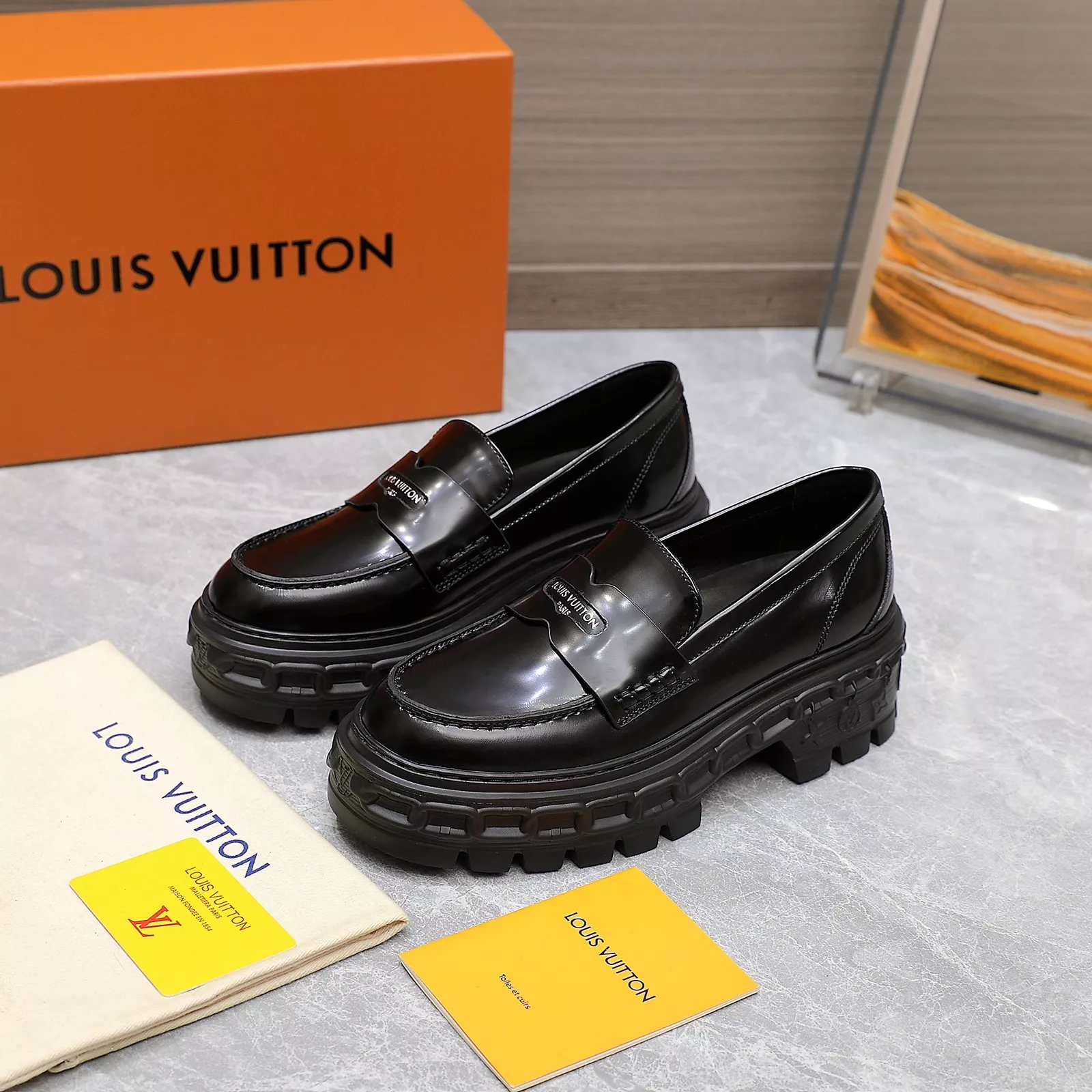Louis Vuitton LV Oxfords Shoes For Women Popular 3008