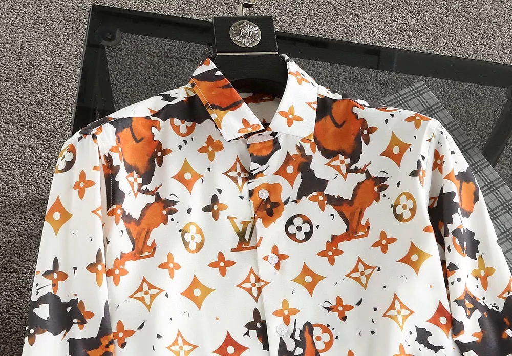 Louis Vuitton LV Shirts Long Sleeved For Men Cozy 538