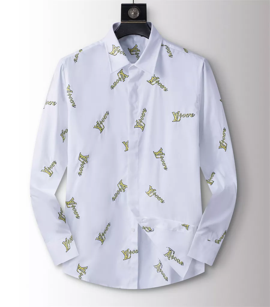 Louis Vuitton LV Shirts Long Sleeved For Men Cozy 5638