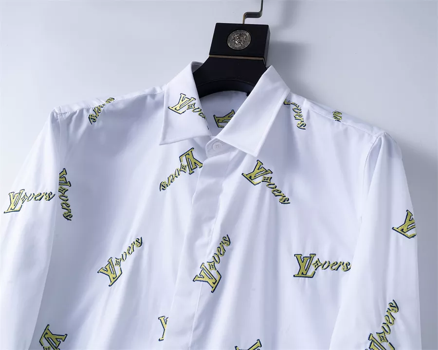 Louis Vuitton LV Shirts Long Sleeved For Men Cozy 5638