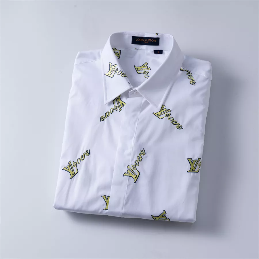 Louis Vuitton LV Shirts Long Sleeved For Men Cozy 5638