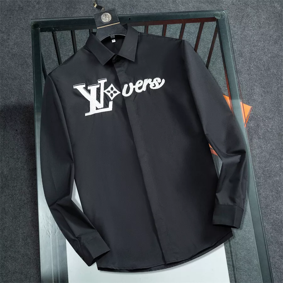 Louis Vuitton LV Shirts Long Sleeved For Men Durable 6352