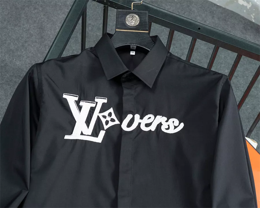 Louis Vuitton LV Shirts Long Sleeved For Men Durable 6352