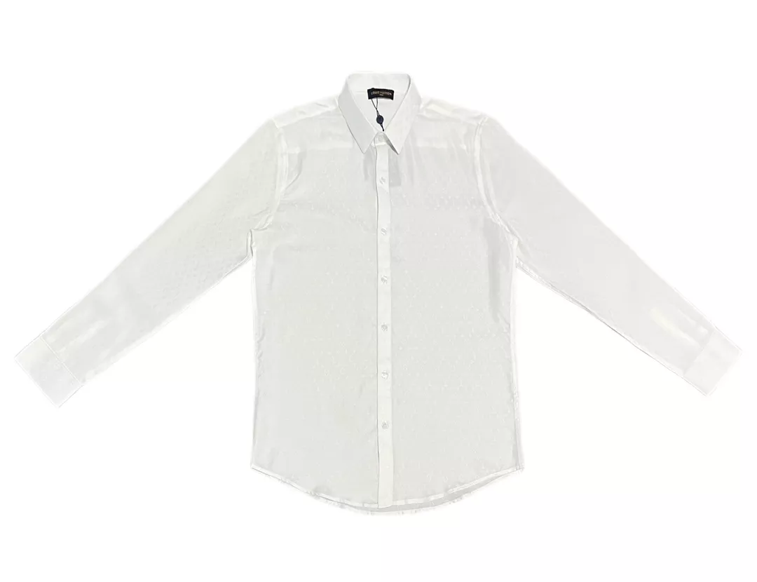 Louis Vuitton LV Shirts Long Sleeved For Men Fashionable 2065