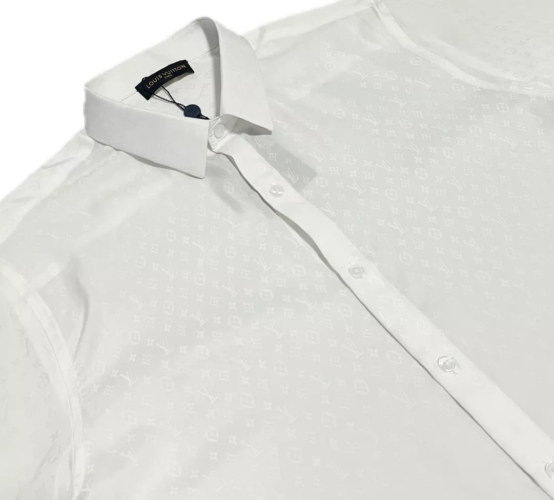 Louis Vuitton LV Shirts Long Sleeved For Men Fashionable 2065