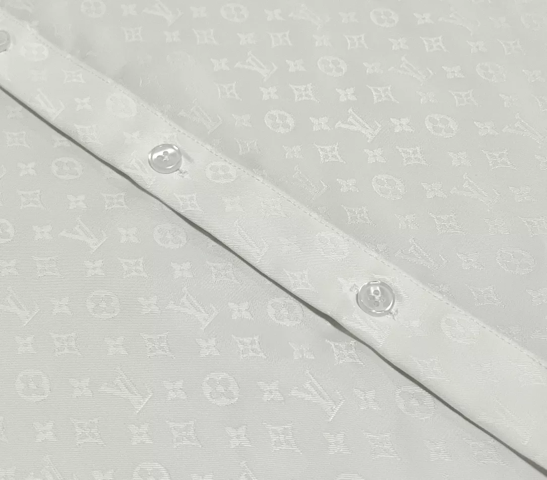 Louis Vuitton LV Shirts Long Sleeved For Men Fashionable 2065