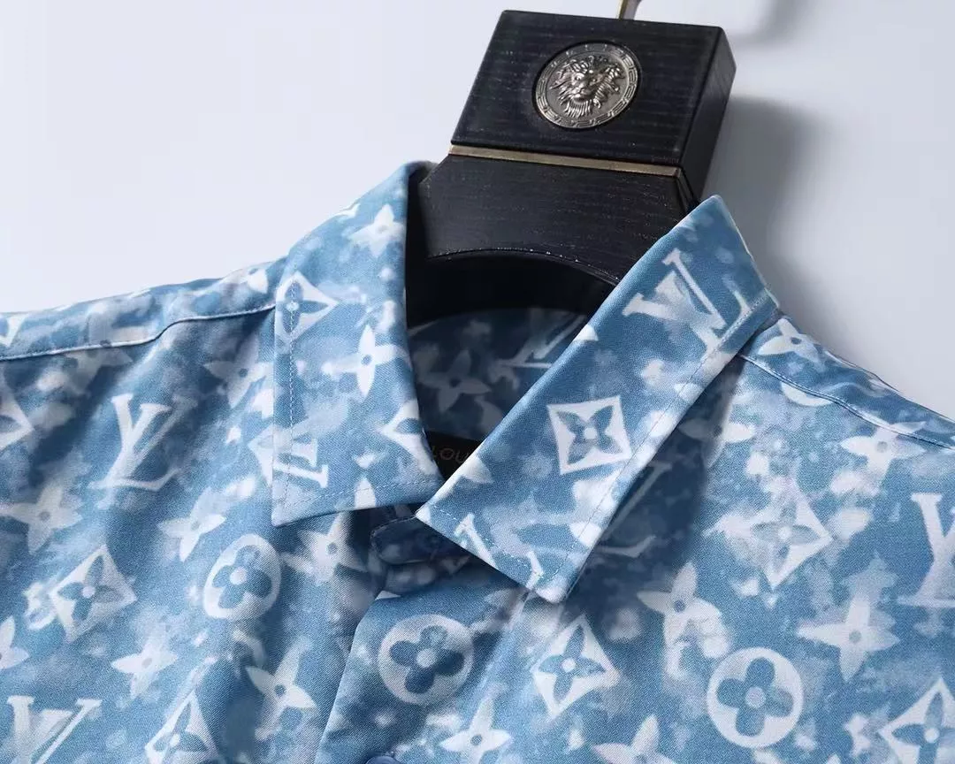Louis Vuitton LV Shirts Long Sleeved For Men Fashionable 6286