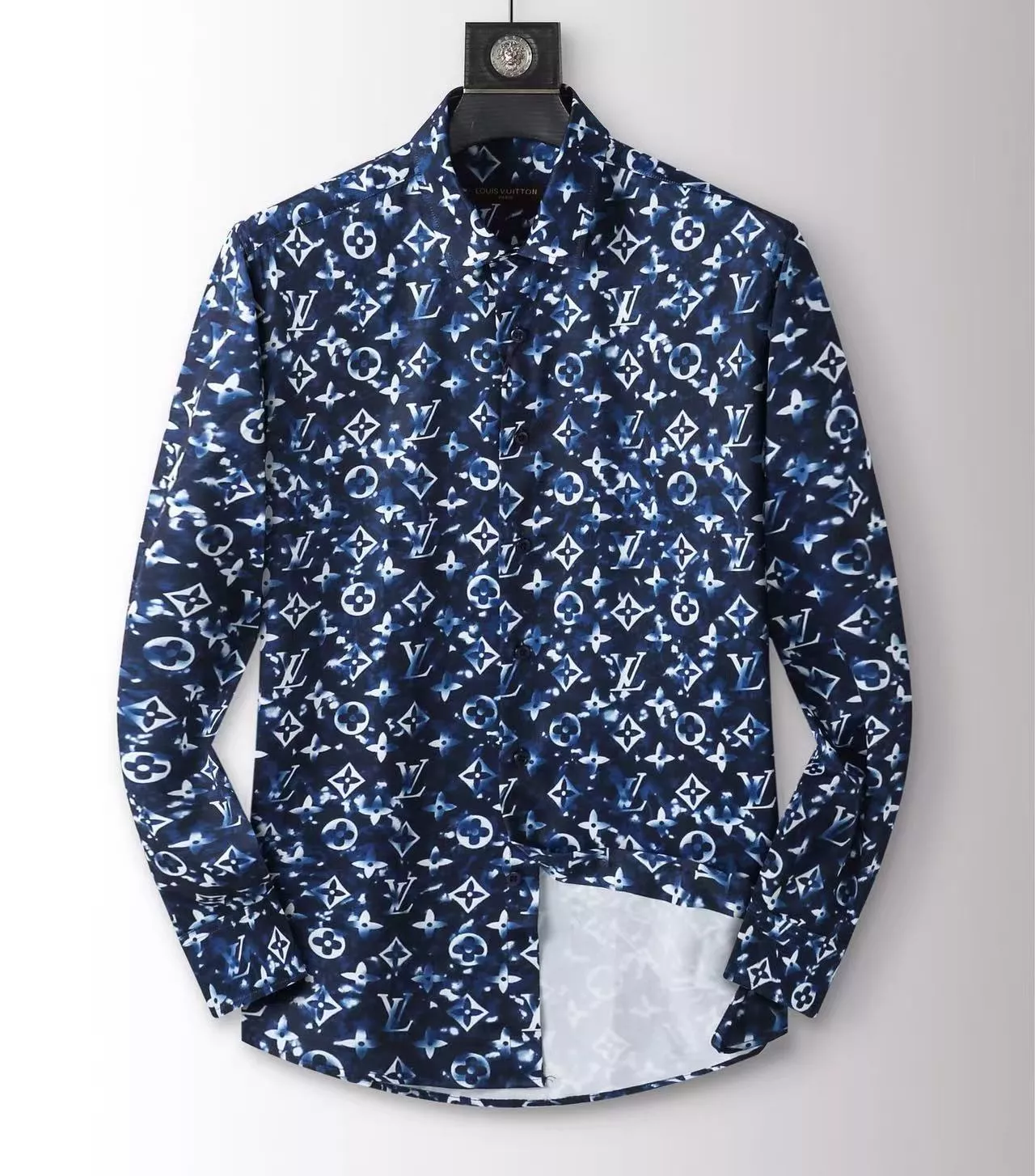 Louis Vuitton LV Shirts Long Sleeved For Men Flexible 6855