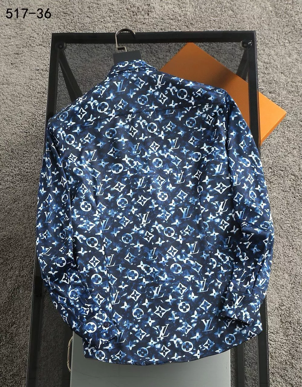 Louis Vuitton LV Shirts Long Sleeved For Men GoodFit 6654