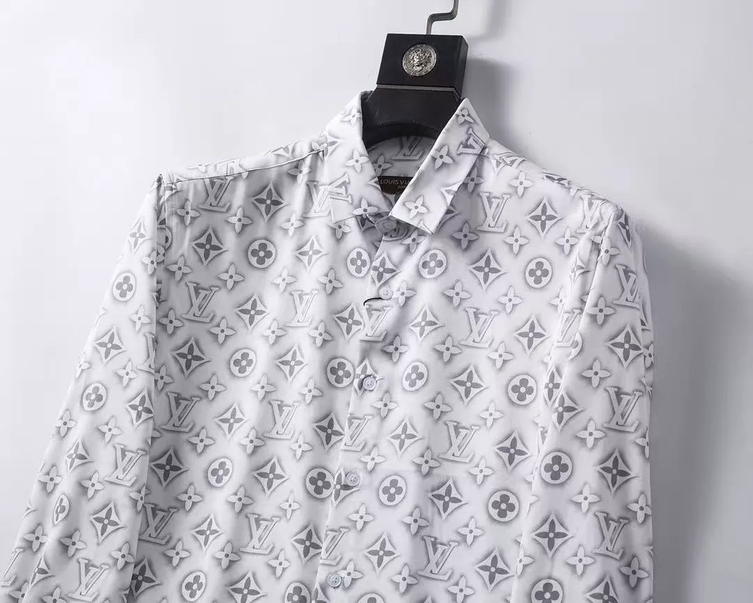 Louis Vuitton LV Shirts Long Sleeved For Men Resilient 180