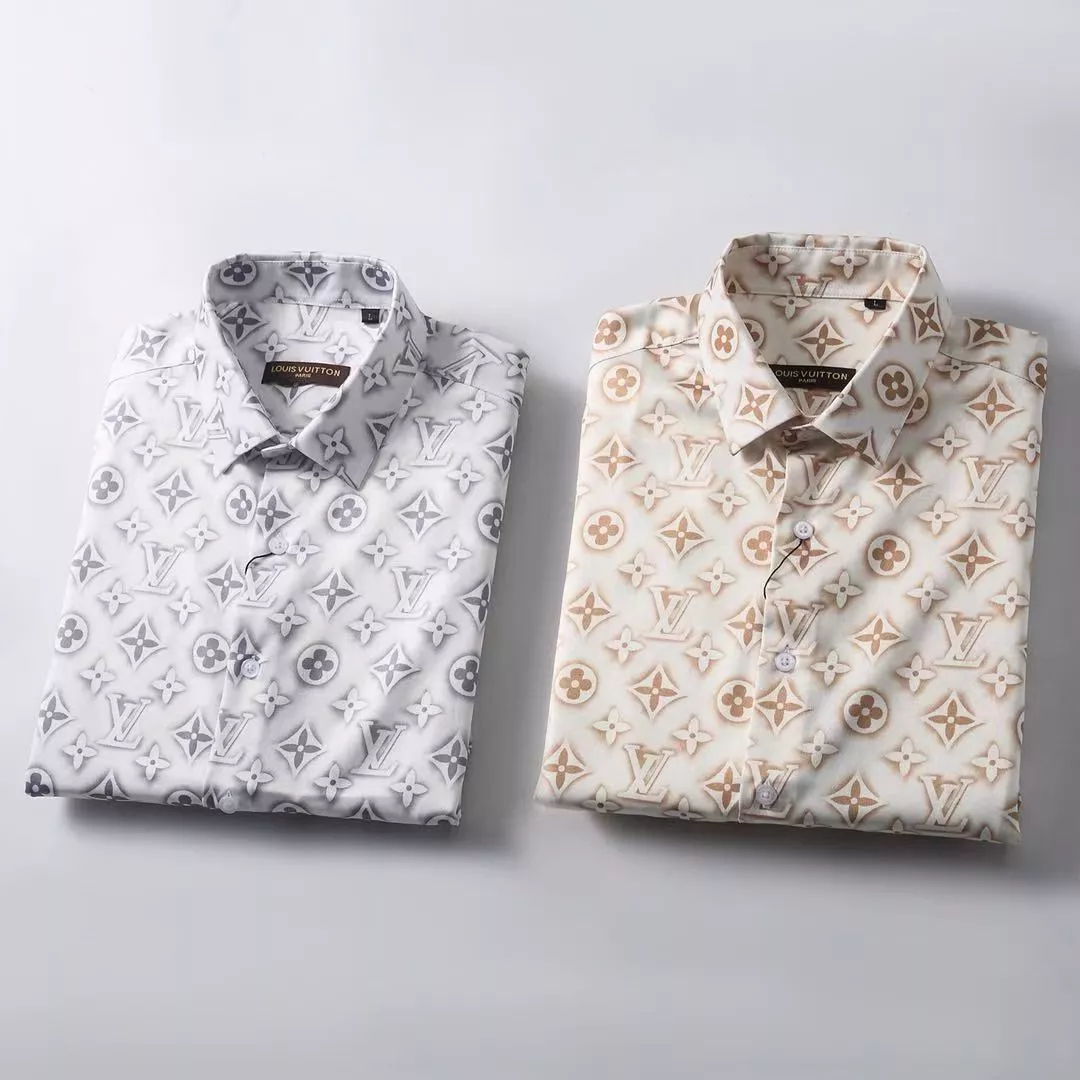 Louis Vuitton LV Shirts Long Sleeved For Men Resilient 180