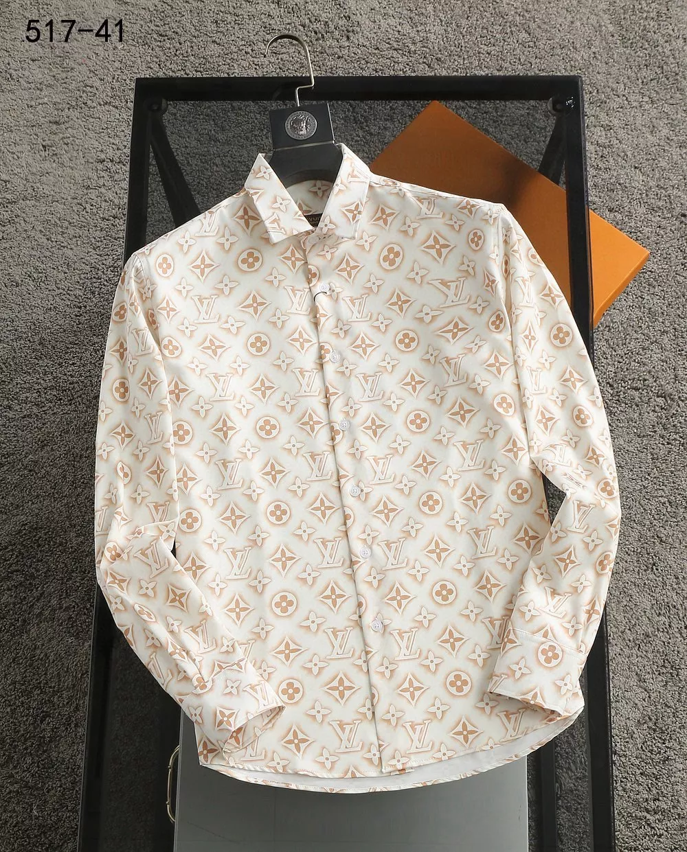 Louis Vuitton LV Shirts Long Sleeved For Men Sophisticated 7375