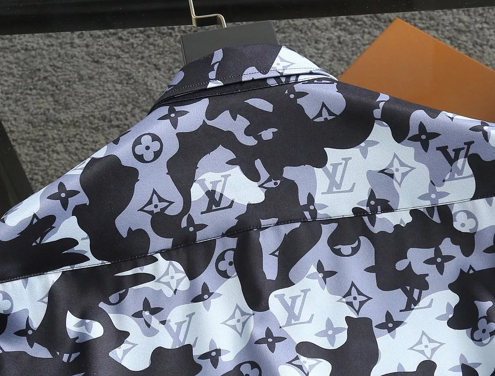 Louis Vuitton LV Shirts Long Sleeved For Men Unique 8505
