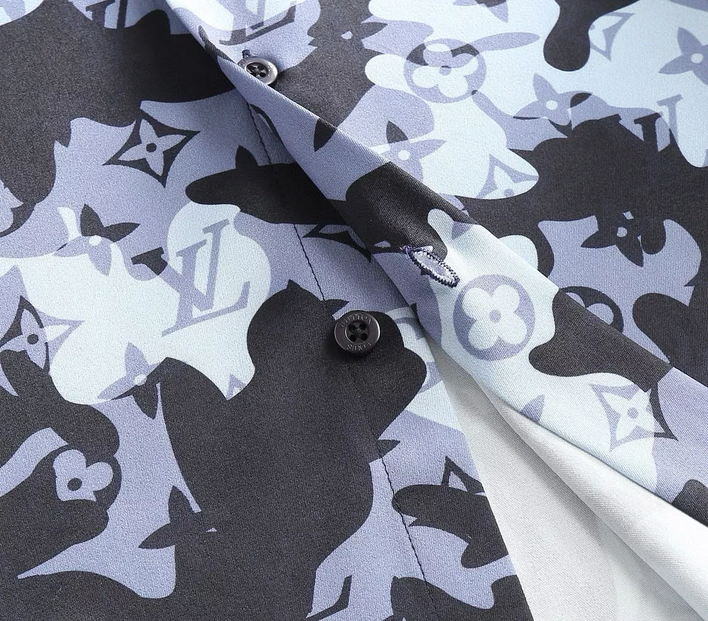 Louis Vuitton LV Shirts Long Sleeved For Men Unique 8505