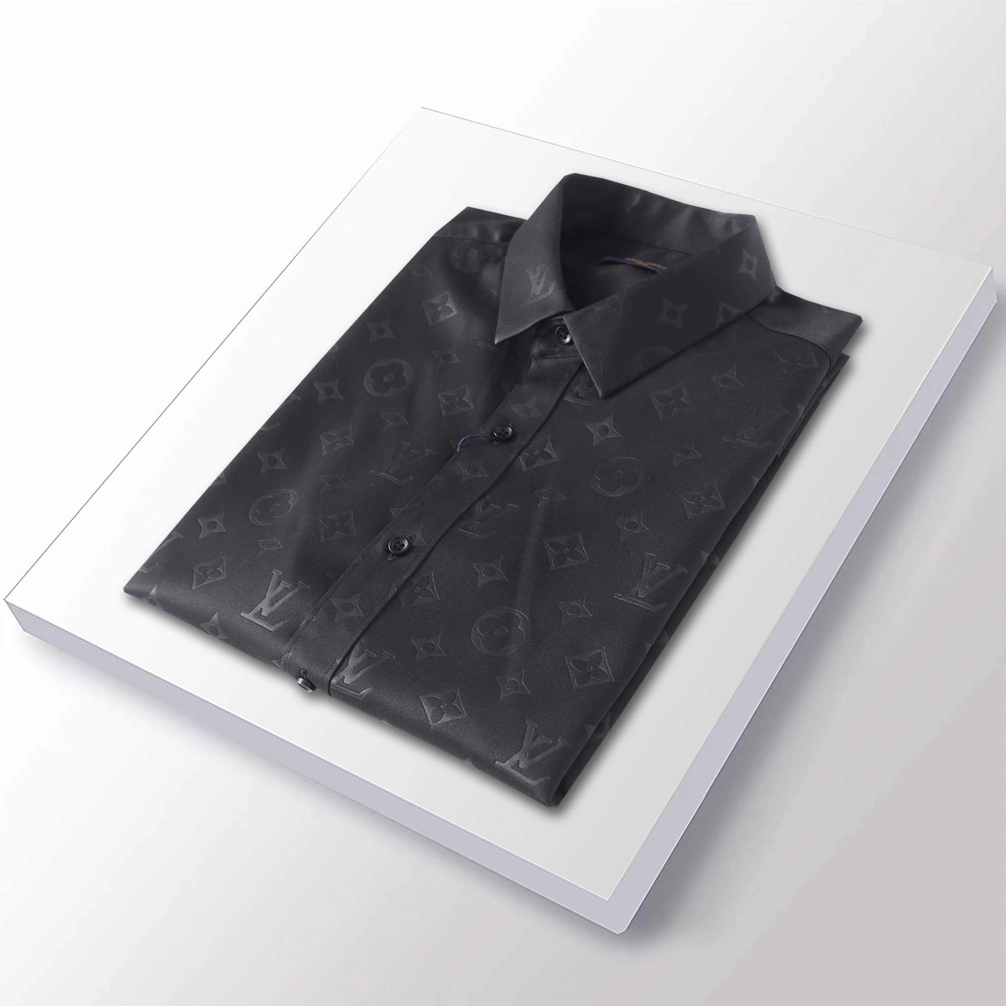 Louis Vuitton LV Shirts Short Sleeved For Men Bold 4345